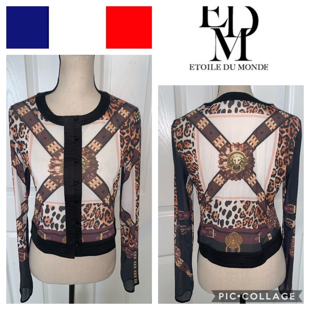 Etoile du Monde sheer blouse